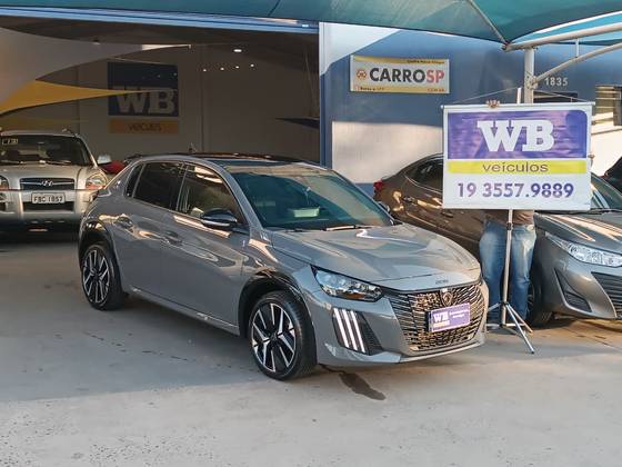 PEUGEOT 208 1.0 TURBO 200 FLEX GT CVT PEUGEOT 208 1.0 TURBO 200 FLEX GT CVT
